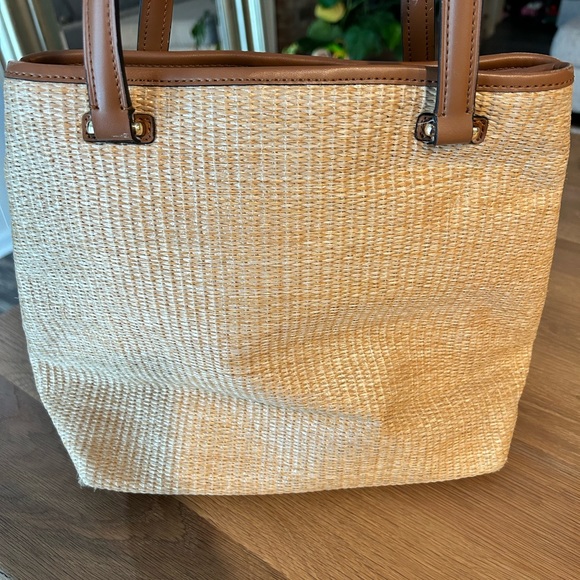 Calvin Klein Handbag, Natural with Brown Trim, H1ABLQM2 - Picture 6 of 9